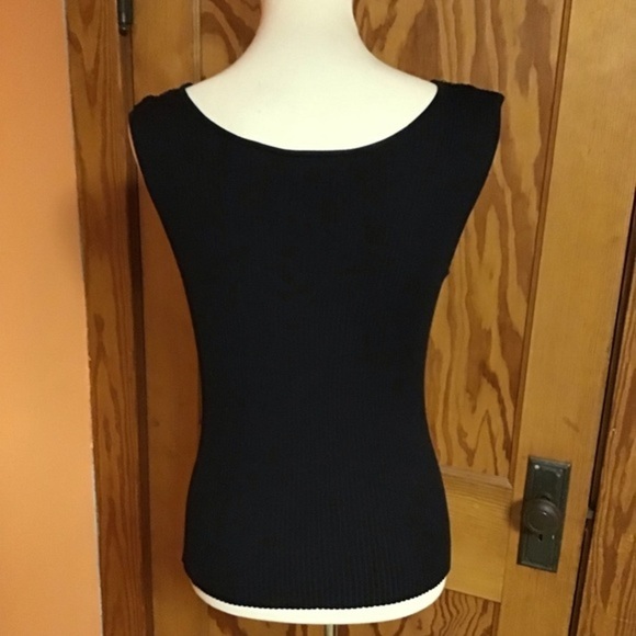 Vintage 90s Jaclyn smith sequined knit tank - Picture 6 of 6